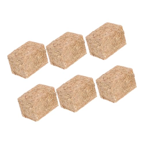 ibasenice 6St Mini-Heuhaufen-Modell kleine Gewindebuchse Miniatur-Heuballen-Figur Mini-Modelle Mini Heuballen Heuballenmodell Heuhaufen Dekoration Requisiten für Miniaturszenen hölzern Khaki ibasenice 6St Mini-Heuhaufen-Modell kleine Gewindebuchse Miniatur-Heuballen-Figur Mini-Modelle Mini Heuballen Heuballenmodell Heuhaufen Dekoration Requisiten für Miniaturszenen hölzern Khaki von ibasenice