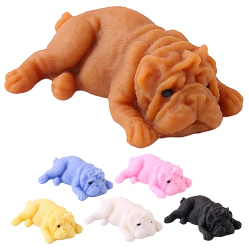 ibasenice 6St Prise Musik für kinderspielzeug Dog Toys Sauf spielsachen geschke Auto Quetschspielzeug in Hundeform für zum Stressabbau im Büro von ibasenice