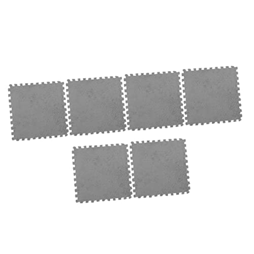 ibasenice 6St Puzzle-Matte turnmatten Gymnastics Matte babyspielmatte Verriegelung ineinandergreifende Schaumstoffmatten Bodenbelag für den Haushalt Spielmatten für den Haushalt Eva Grey ibasenice 6St Puzzle-Matte turnmatten Gymnastics Matte babyspielmatte Verriegelung ineinandergreifende Schaumstoffmatten Bodenbelag für den Haushalt Spielmatten für den Haushalt Eva Grey von ibasenice