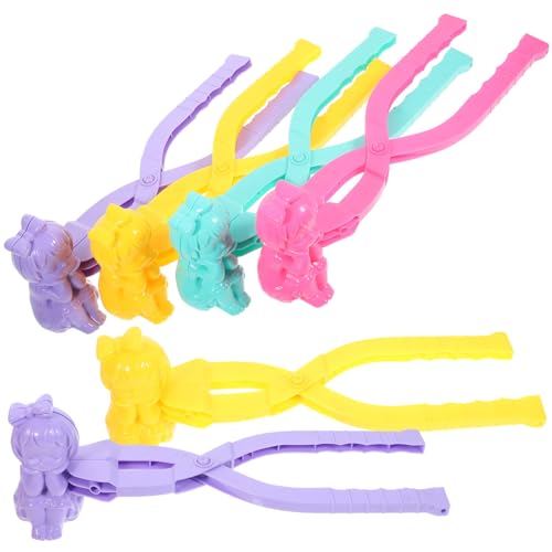 ibasenice 6St Schneeball Klammer künstlicher Schnee Schneebälle Schneeballmaschine Schneeschaufel-Clip Schneemaschine entzückendes Kinderspielzeug tragbarer Schneeballclip Plastik ibasenice 6St Schneeball Klammer künstlicher Schnee Schneebälle Schneeballmaschine Schneeschaufel-Clip Schneemaschine entzückendes Kinderspielzeug tragbarer Schneeballclip Plastik von ibasenice