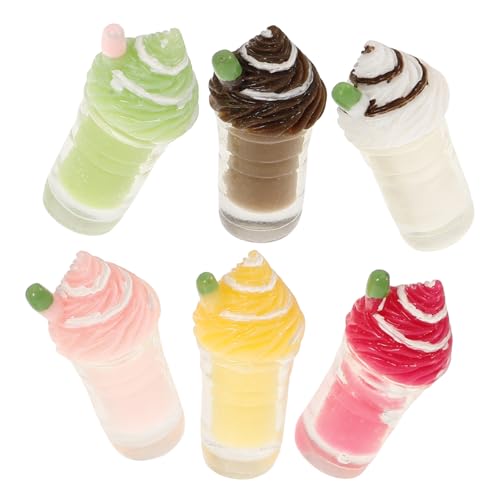 ibasenice 6St Simulation Milch Tee Tasse Heimwerker geschirrset deko für esstisch Puppenhaus-Cocktailgläser Kinderbecher gefälschtes Getränk Mini-Getränke Plastik ibasenice 6St Simulation Milch Tee Tasse Heimwerker geschirrset deko für esstisch Puppenhaus-Cocktailgläser Kinderbecher gefälschtes Getränk Mini-Getränke Plastik von ibasenice