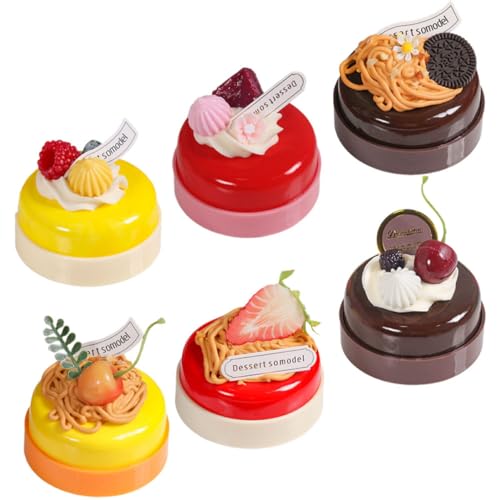 ibasenice Realistische Lebensmittel Gefälschte Kuchen Lebensechte Kuchen Modelle 6 Stücke Kuchen Für Küche Simulation Display ibasenice Realistische Lebensmittel Gefälschte Kuchen Lebensechte Kuchen Modelle 6 Stücke Kuchen Für Küche Simulation Display von ibasenice
