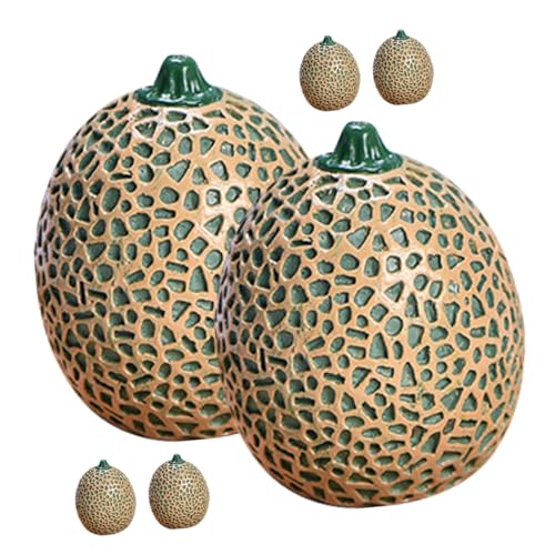 ibasenice 6St künstliche Früchte deko simulierte Fruchtverzierung gefälschte Melone Fotografie-Requisiten Cantaloupe-Modellierungsrequisite künstliche Cantaloupe-Requisite Harz Green ibasenice 6St künstliche Früchte deko simulierte Fruchtverzierung gefälschte Melone Fotografie-Requisiten Cantaloupe-Modellierungsrequisite künstliche Cantaloupe-Requisite Harz Green von ibasenice