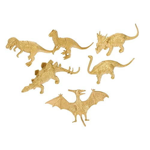 ibasenice 6Stücke Dinosaurier Modelle Dekorative Spielzeuge für Schreibtisch Realistische Simulation für für Partys und Kreative Dekoration ibasenice 6Stücke Dinosaurier Modelle Dekorative Spielzeuge für Schreibtisch Realistische Simulation für für Partys und Kreative Dekoration von ibasenice