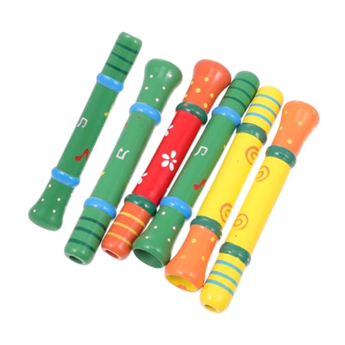 ibasenice 6Stücke Holzpfeife für Kreative Spielzeuge für Musikalische Umweltfreundliches Holz für Partys und Reisen Spaßige Lerninstrumente für Jungen ibasenice 6Stücke Holzpfeife für Kreative Spielzeuge für Musikalische Umweltfreundliches Holz für Partys und Reisen Spaßige Lerninstrumente für Jungen von ibasenice