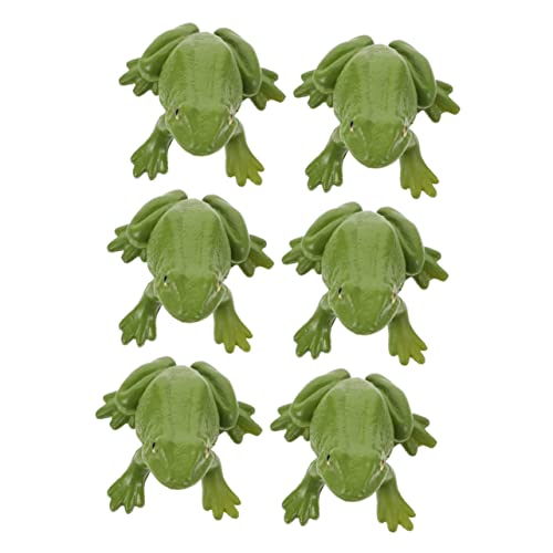 ibasenice 6er Set Frosch Modelle Realistische Simulation Frosch Figuren Für Zuhause Schreibtisch Dekoration Tiermodell Für ibasenice 6er Set Frosch Modelle Realistische Simulation Frosch Figuren Für Zuhause Schreibtisch Dekoration Tiermodell Für von ibasenice