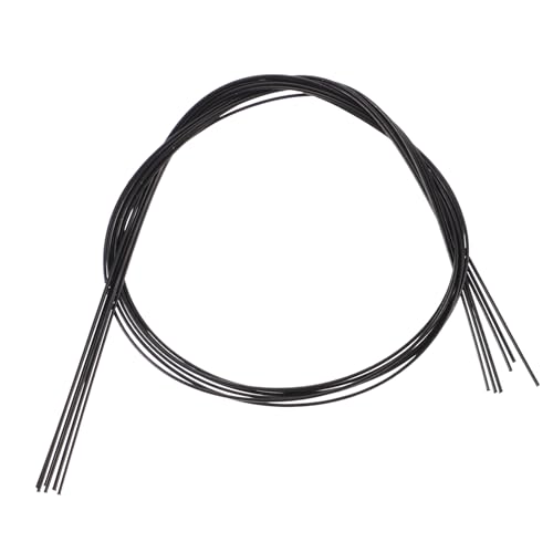 ibasenice 6er Set Simulierte Katzenschnurrhaare Handgefertigte DIY-Materialien Nadelfilz-schnurrhaare Simulierte Schnurrhaare Zum Basteln Handwerksmaterialien Plüschschnurrhaare Nylon Black von ibasenice