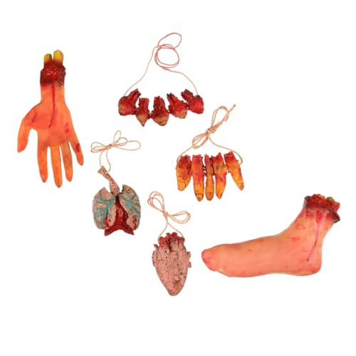 ibasenice Gruselige Halloween-Requisiten 6 Stück Simulation Menschlicher Hände Einzigartige Foto-Requisiten Für Halloween-feiern ibasenice Gruselige Halloween-Requisiten 6 Stück Simulation Menschlicher Hände Einzigartige Foto-Requisiten Für Halloween-feiern von ibasenice