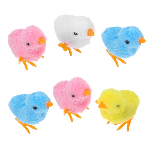ibasenice 6 Stücke Ostern Wind up Huhn Spielzeug Huhn Spielzeug Ostern Wind up Spielzeug ibasenice 6 Stücke Ostern Wind up Huhn Spielzeug Huhn Spielzeug Ostern Wind up Spielzeug von ibasenice