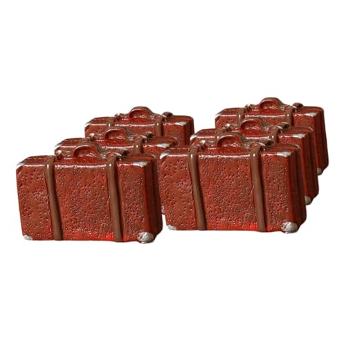 ibasenice Puppen-mini-Koffer 6 Stück Miniatur-Koffer Für Puppenhaus Mini-Spielzeug Gepäckkoffer Reisekoffer-Form ibasenice Puppen-mini-Koffer 6 Stück Miniatur-Koffer Für Puppenhaus Mini-Spielzeug Gepäckkoffer Reisekoffer-Form von ibasenice