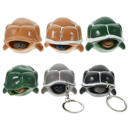 ibasenice 6st Schildkröten-Spiel Tragbares Quetschspielzeug Kompaktes Quetschspielzeug Neuheit Dehnbares Kinderspielzeug Aus Silikon Squeeze-schildkröte- Kieselgel ibasenice 6st Schildkröten-Spiel Tragbares Quetschspielzeug Kompaktes Quetschspielzeug Neuheit Dehnbares Kinderspielzeug Aus Silikon Squeeze-schildkröte- Kieselgel von ibasenice