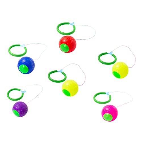 ibasenice 6St Schwammring Springender Ball Es Springring für Kinder Spielzeug für draußen Kinderspielzeug der Ring Outdoor-Schaukeln für Erwachsene springende Sportbälle Bälle Spiel Lager pp von ibasenice