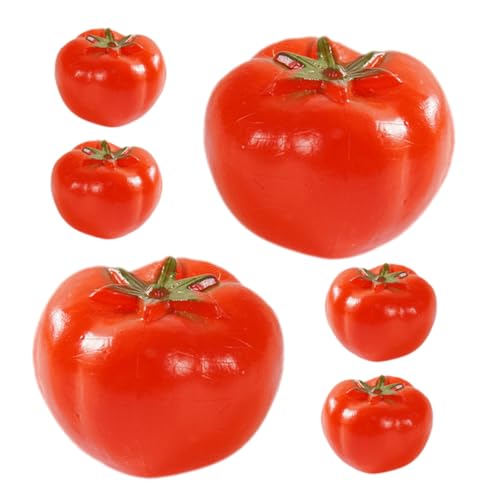 ibasenice 6st Simulierte Tomate Kirschtomaten Vorgeben Tomatenklammern Realistische Falsche Früchte Pflanzenstützclips Künstliche Pflanzen Obst Figuren Gefälschte Orangen PVC Rot ibasenice 6st Simulierte Tomate Kirschtomaten Vorgeben Tomatenklammern Realistische Falsche Früchte Pflanzenstützclips Künstliche Pflanzen Obst Figuren Gefälschte Orangen PVC Rot von ibasenice