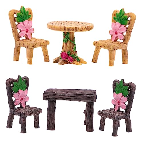 ibasenice 6st Tisch- Und Stuhlverzierungen Aus Kunstharz Figur Puppenhausmöbel Winzige Möbel Mini- Märchengartentisch Miniaturen Zum Basteln Mini-Schreibtisch Miniatur-fee Coffee ibasenice 6st Tisch- Und Stuhlverzierungen Aus Kunstharz Figur Puppenhausmöbel Winzige Möbel Mini- Märchengartentisch Miniaturen Zum Basteln Mini-Schreibtisch Miniatur-fee Coffee von ibasenice
