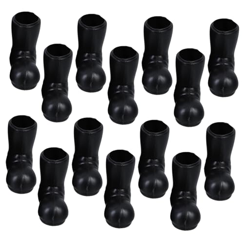 ibasenice 7 Paare Weihnachtsmann Schuhe Dekorative Mini Stiefel für Puppenhaus Zubehör Weihnachtsdekoration für DIY Projekte und Kreative Kinderzimmergestaltung ibasenice 7 Paare Weihnachtsmann Schuhe Dekorative Mini Stiefel für Puppenhaus Zubehör Weihnachtsdekoration für DIY Projekte und Kreative Kinderzimmergestaltung von ibasenice