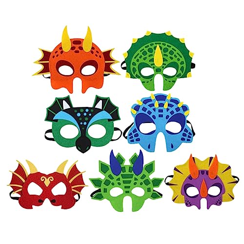 ibasenice 7 Stück Dinosaurier-Augenklappe-Maske Dinosaurierkostüm Figuren gepolstert present halloween costume halloween kleidung Dinosaurier-Partyzubehör Geburtstags-Dinosaurier-Masken Papier ibasenice 7 Stück Dinosaurier-Augenklappe-Maske Dinosaurierkostüm Figuren gepolstert present halloween costume halloween kleidung Dinosaurier-Partyzubehör Geburtstags-Dinosaurier-Masken Papier von ibasenice