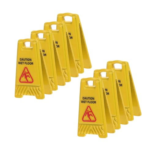 ibasenice 7 Stück Teiliges Mini Warnschild Gelb Wetterfeste Bodenwarnschilder Miniatur Sicherheitszeichen für Puppenhaus Garten Dekoration Lernspielzeug ibasenice 7 Stück Teiliges Mini Warnschild Gelb Wetterfeste Bodenwarnschilder Miniatur Sicherheitszeichen für Puppenhaus Garten Dekoration Lernspielzeug von ibasenice