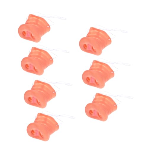 ibasenice 7 Stück Teiliges Schweinsnase Kostümaccessoire mit Elastischem Band Atmungsaktiv Leicht und Bequem für Halloween Cosplay und Partyspaß von ibasenice