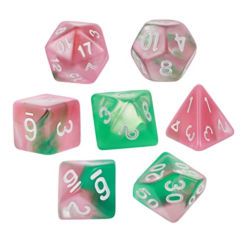 ibasenice 7 Stück facettierte Würfel spielwürfel spielewürfel Polyederwürfel mehrseitige Würfel Zahlenwürfel aus Acryl Unterhaltungswürfel Würfeln polyedrische Würfel Brettspiele Stütze ibasenice 7 Stück facettierte Würfel spielwürfel spielewürfel Polyederwürfel mehrseitige Würfel Zahlenwürfel aus Acryl Unterhaltungswürfel Würfeln polyedrische Würfel Brettspiele Stütze von ibasenice