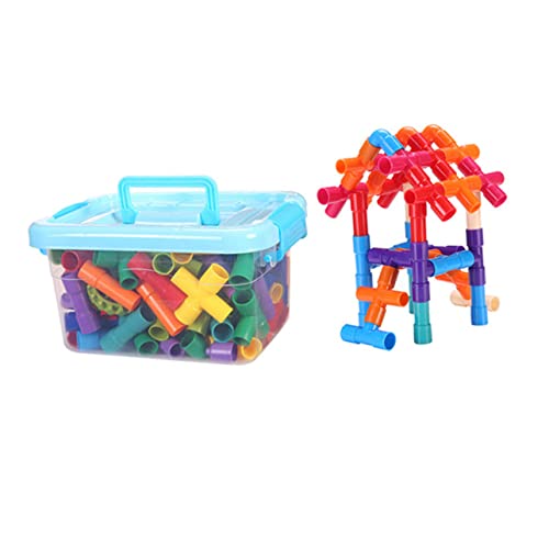 ibasenice 76 Teiliges Rohrbaustein Puzzle Für Pädagogisches Konstruktionsspielzeug Mit Ideales Lernspielzeug Für Kreative Spielstunden ibasenice 76 Teiliges Rohrbaustein Puzzle Für Pädagogisches Konstruktionsspielzeug Mit Ideales Lernspielzeug Für Kreative Spielstunden von ibasenice