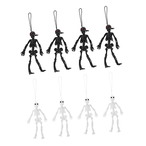 ibasenice 8 Pcs Kleine Weiche Gummi Halloween Dekoration Mini Figur Weichen Kleber von ibasenice