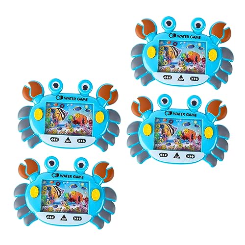 ibasenice 8 STK Crab Circle Wassermaschine Vintage-Spielzeug Ringe Kinderspielzeug wasserspielzeug Kinder Spielzeuge Wasserring-Wurfspielzeug Spielzeug zum Stressabbau groß Wasserflugzeug von ibasenice