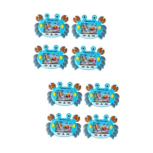 ibasenice 8 STK Crab Circle Wassermaschine Wurfspiel Spielzeug Wasserring-Spielzeug Wasserwurfring Spielzeug Mini-Retro-zeitvertreib Kidcraft-spielset Geburtstagsgeschenk Kind Abs Strand von ibasenice