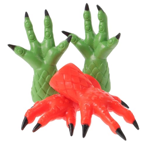 ibasenice 8 STK Party-Requisiten Mini-Hand kleine Fingerpuppen Halloween-Requisiten Mini-Hände Spielzeuge Streichparty, kleine Hand falsche kleine Hand künstlich kleine PVC von ibasenice