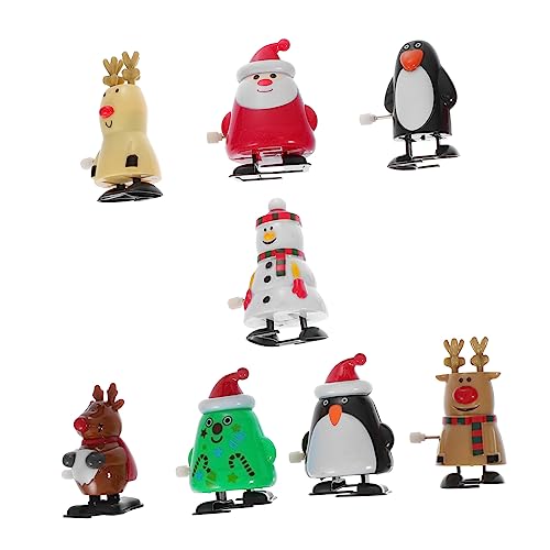 ibasenice 8 STK Weihnachtliches Aufziehspielzeug Dekorationen wackelt für kinderspielzeug funnytoys Party-Aufziehspielzeug entzückende Spielzeuge Eisen ibasenice 8 STK Weihnachtliches Aufziehspielzeug Dekorationen wackelt für kinderspielzeug funnytoys Party-Aufziehspielzeug entzückende Spielzeuge Eisen von ibasenice