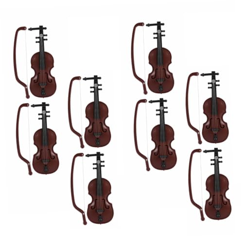 ibasenice 8 Sätze Mini-Geige Winzige Geige Mit Miniaturgeige Musikinstrumentenmodell Kleine Geige Kleinste Geige Violine Handwerk Puppengeige Miniaturinstrumente Geigenmodell Abs Brown ibasenice 8 Sätze Mini-Geige Winzige Geige Mit Miniaturgeige Musikinstrumentenmodell Kleine Geige Kleinste Geige Violine Handwerk Puppengeige Miniaturinstrumente Geigenmodell Abs Brown von ibasenice