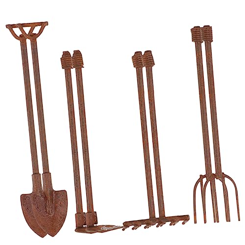 ibasenice 8 Stück Gartenwerkzeug Teiliges Vintage Deko für Miniaturhäuser Gartenlandschaft Fotografie Requisiten und Kinderspielzeug für Miniatursammler und Bastelprojekte ibasenice 8 Stück Gartenwerkzeug Teiliges Vintage Deko für Miniaturhäuser Gartenlandschaft Fotografie Requisiten und Kinderspielzeug für Miniatursammler und Bastelprojekte von ibasenice