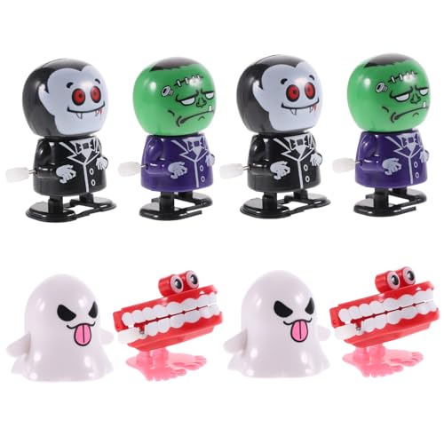 ibasenice 8 Stück Halloween Uhrwerk Halloween Figuren Halloween-Figuren Halloween Spielzeugset Fun Toy Hey Dekoration Cartoon- zum Aufziehen Halloween-Requisiten Plastik ibasenice 8 Stück Halloween Uhrwerk Halloween Figuren Halloween-Figuren Halloween Spielzeugset Fun Toy Hey Dekoration Cartoon- zum Aufziehen Halloween-Requisiten Plastik von ibasenice