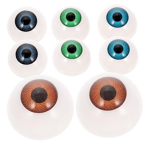 ibasenice 8 Stück Hohlaugen für Puppen DIY Augen für Halloween Deko Lustige und Kreative Bastelaugen Zufälligen Farben für Party Accessoires und Masken Zufällige Farbe ibasenice 8 Stück Hohlaugen für Puppen DIY Augen für Halloween Deko Lustige und Kreative Bastelaugen Zufälligen Farben für Party Accessoires und Masken Zufällige Farbe von ibasenice