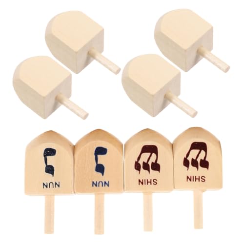 ibasenice 8 Stück Kreiselspielzeug für Kreisel für Dreidel-Spiel Chanukka-Plüsch hagazussa Hanukka Partydekorationen Chanukka-Dreidel-Neuheitsspielzeug Kreisel Holz ibasenice 8 Stück Kreiselspielzeug für Kreisel für Dreidel-Spiel Chanukka-Plüsch hagazussa Hanukka Partydekorationen Chanukka-Dreidel-Neuheitsspielzeug Kreisel Holz von ibasenice