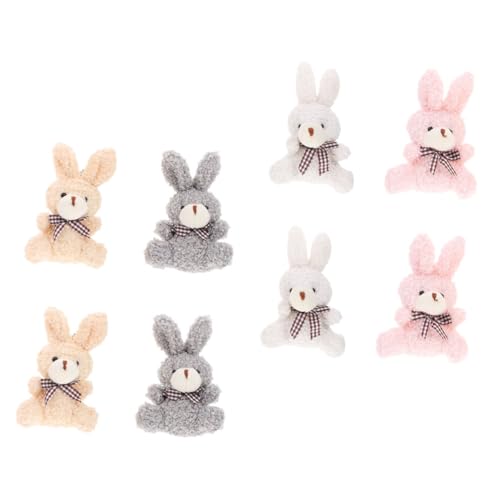 ibasenice 8 Stück Mini Plüsch Hase Schlüsselanhänger Teiliges und Süße Dekorative Anhänger für Ostern Weihnachten Geburtstage und Mehr Leicht Vielseitig Einsetzbar ibasenice 8 Stück Mini Plüsch Hase Schlüsselanhänger Teiliges und Süße Dekorative Anhänger für Ostern Weihnachten Geburtstage und Mehr Leicht Vielseitig Einsetzbar von ibasenice