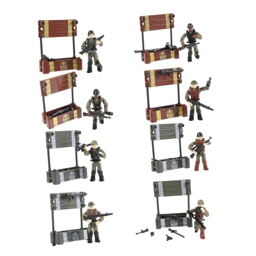 ibasenice Plastiksoldaten-minifiguren - 8-teilige Bausteinmodelle Hochwertige Miniaturmenschen für & Rollenspiele ibasenice Plastiksoldaten-minifiguren - 8-teilige Bausteinmodelle Hochwertige Miniaturmenschen für & Rollenspiele von ibasenice