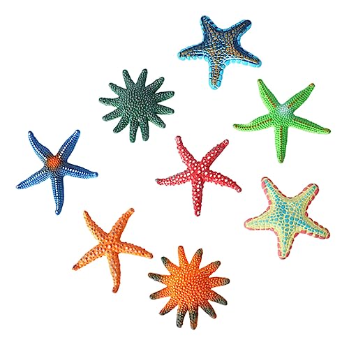 ibasenice 8 Stück Strandspielzeug Meeresdekorationen Meerestiermodelle Seesternfigur Seesterndekor Meeresmodelle Kleine Meerestierfiguren Schwimmbad Requisiten Meerestiere ibasenice 8 Stück Strandspielzeug Meeresdekorationen Meerestiermodelle Seesternfigur Seesterndekor Meeresmodelle Kleine Meerestierfiguren Schwimmbad Requisiten Meerestiere von ibasenice