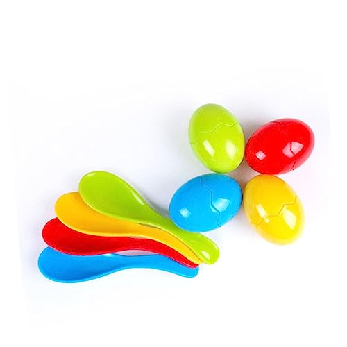 ibasenice 8 Stück Teiliges Balance mit Löffeln und Eiern Fördert Koordination Gleichgewicht und Bewegung für Outdoor Sport und Kindgerechte Lernspiele ibasenice 8 Stück Teiliges Balance mit Löffeln und Eiern Fördert Koordination Gleichgewicht und Bewegung für Outdoor Sport und Kindgerechte Lernspiele von ibasenice