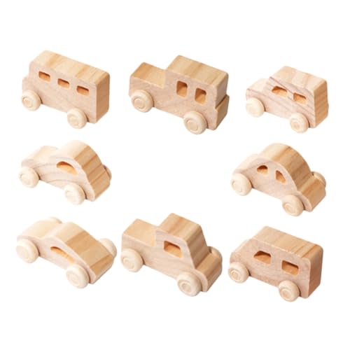 ibasenice 8 Stück Teiliges Holzauto DIY Bastelset Stabile Leichte Mini-Autos aus Naturholz Bemalbare Spielzeugfahrzeuge Kreativität und Feinmotorik ibasenice 8 Stück Teiliges Holzauto DIY Bastelset Stabile Leichte Mini-Autos aus Naturholz Bemalbare Spielzeugfahrzeuge Kreativität und Feinmotorik von ibasenice