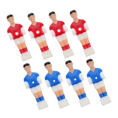 ibasenice 8 Stück Teiliges Tischfußball ersatzspieler Langlebigem Kunststoff Kompatibel mit Standard fußballstangen Ergonomisch Geformte Figuren für Präzise Ballkontrolle Beim ibasenice 8 Stück Teiliges Tischfußball ersatzspieler Langlebigem Kunststoff Kompatibel mit Standard fußballstangen Ergonomisch Geformte Figuren für Präzise Ballkontrolle Beim von ibasenice