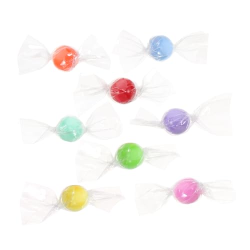 ibasenice 8 Teiliges Puppenhaus Miniatur Lebensmittelset Mini Bonbons Zuckerdekor Für Märchengarten Zubehör Und Rollenspiel Lebensmittelprop von ibasenice