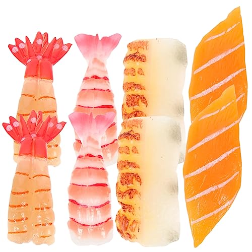 ibasenice 8 Stücke Faux Sushi Spielzeug Künstliche Lebensmittel Für Display Für Home Party Bildung von ibasenice