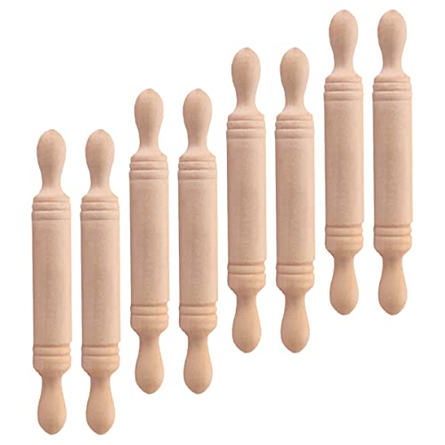 ibasenice 8St Shiwan Rollstock für kinderspielzeug Toys puppenhauszubehör Buggy Rollen Kleinkinder Mini-Rollstock Mini-Küchenzubehör hölzern ibasenice 8St Shiwan Rollstock für kinderspielzeug Toys puppenhauszubehör Buggy Rollen Kleinkinder Mini-Rollstock Mini-Küchenzubehör hölzern von ibasenice