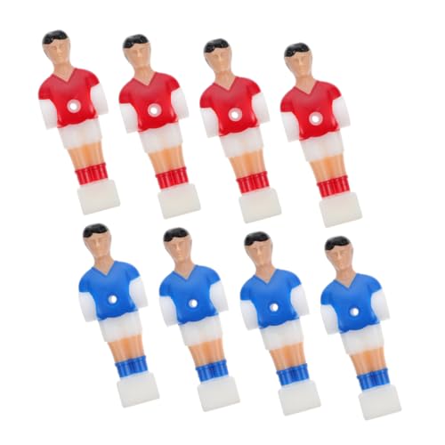 ibasenice 8Stücke Tischfußball Figuren Umweltfreundliches Zubehör für Tischfußballspiele Rote und Blaue Fußballspieler Statuen zu Installieren ibasenice 8Stücke Tischfußball Figuren Umweltfreundliches Zubehör für Tischfußballspiele Rote und Blaue Fußballspieler Statuen zu Installieren von ibasenice