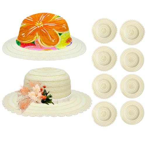 ibasenice 8st Basteln Mit Strohhüten Für Hängende Schlüsselanhänger-dekore Bodenpaletten Kindereier Kappe Plateau Mini-plüschtiere Kinderhüte Bälle Für Kleinkinder Zu Weiß Naturrasen ibasenice 8st Basteln Mit Strohhüten Für Hängende Schlüsselanhänger-dekore Bodenpaletten Kindereier Kappe Plateau Mini-plüschtiere Kinderhüte Bälle Für Kleinkinder Zu Weiß Naturrasen von ibasenice