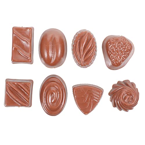 ibasenice 8st Simulationsschokolade Gefälschte Bar Spielzeugnahrung Plätzchen Künstliche Nahrungsschokolade Kuchen Gefälschte Eiswaffel Schokoladenformen Modell Gummi Coffee PVC ibasenice 8st Simulationsschokolade Gefälschte Bar Spielzeugnahrung Plätzchen Künstliche Nahrungsschokolade Kuchen Gefälschte Eiswaffel Schokoladenformen Modell Gummi Coffee PVC von ibasenice