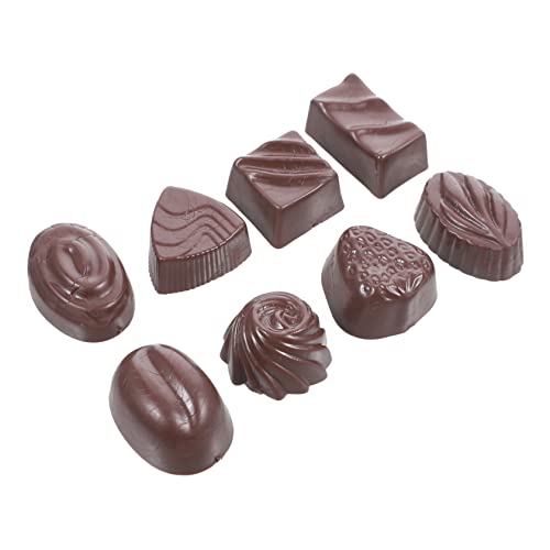 ibasenice 8st Simulationsschokolade Modell Schokolade Realistische Schokoladenrequisiten Faux Schokolade Schokoladen-Display-Requisiten Künstliche Pralinen Spielzeug Zubehör Charme PVC ibasenice 8st Simulationsschokolade Modell Schokolade Realistische Schokoladenrequisiten Faux Schokolade Schokoladen-Display-Requisiten Künstliche Pralinen Spielzeug Zubehör Charme PVC von ibasenice