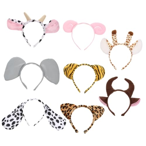 ibasenice 8stücke Teiliges Tierohren Haarreif Für Halloween Cosplay Lustige Tier-haarschmuck Für Erwachsene Für Kostümpartys Und Fotoshootings ibasenice 8stücke Teiliges Tierohren Haarreif Für Halloween Cosplay Lustige Tier-haarschmuck Für Erwachsene Für Kostümpartys Und Fotoshootings von ibasenice