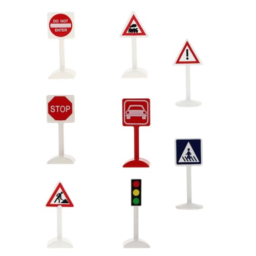 ibasenice Verkehrszeichen Lernspielzeug 8 Stück Mini Ampel Spielzeug Tablett Für Jungen Und Mädchen ibasenice Verkehrszeichen Lernspielzeug 8 Stück Mini Ampel Spielzeug Tablett Für Jungen Und Mädchen von ibasenice