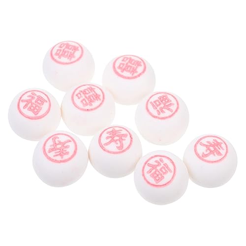 ibasenice 9 Stück Mini-Shiwanfu-Kekse für kinderspielzeug kindergeschenke Toys förmchen knete Bausatz Puppe Plätzchen Miniatur-Tonfutter Miniatur-Tongebäck von ibasenice